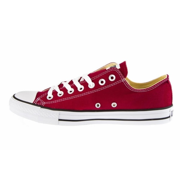 Lenkkitossut Converse All Star OX Valkoiset,Kirsikanpunaiset 40