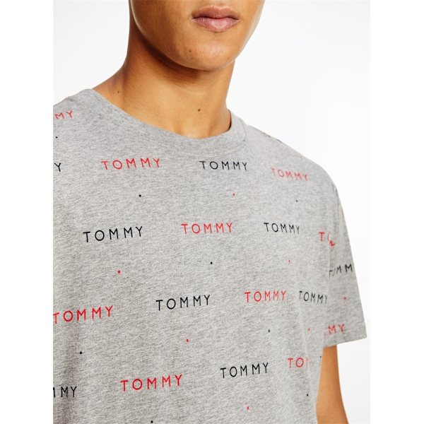 T-paidat Tommy Hilfiger UM0UM021320IM Harmaat 169 - 173 cm/S
