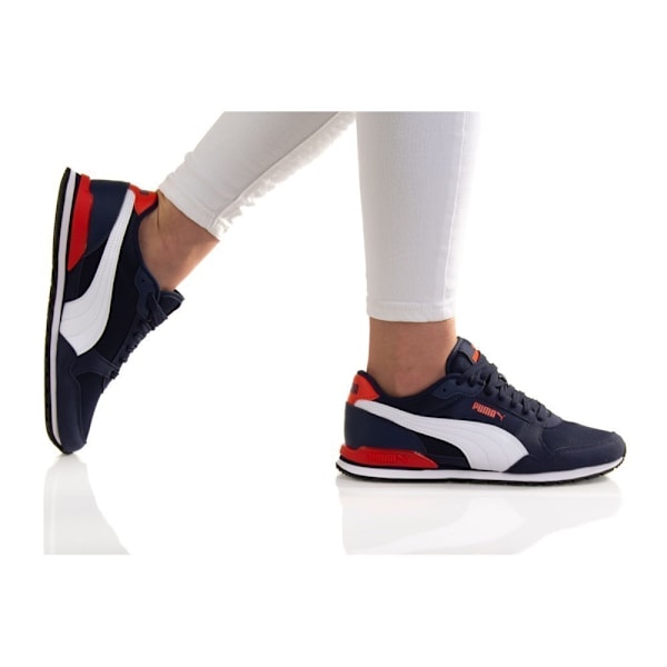 Lågskor Puma ST Runner V3 Mesh JR Röda,Vit,Grenade 38