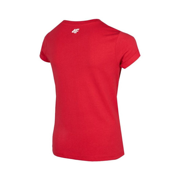T-shirts 4F JTSD005 Rød 122 - 127 cm