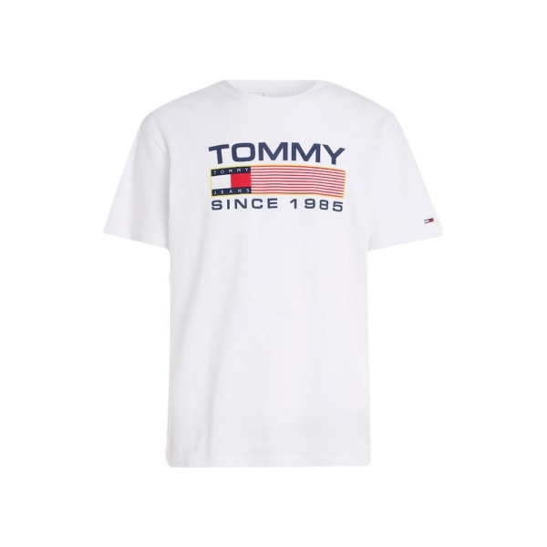 Shirts Tommy Hilfiger DM0DM14991YBR Vit 174 - 178 cm/M