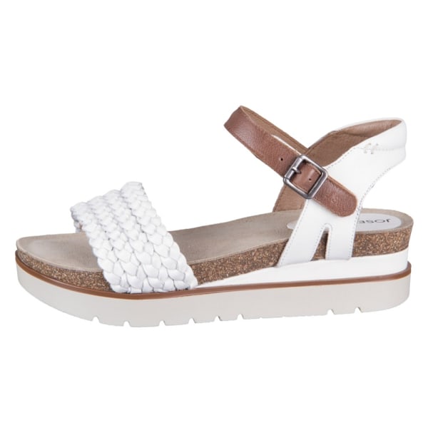 Sandaler Josef Seibel Clea 16 Vit,Bruna 42