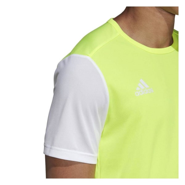 T-shirts Adidas Estro 19 Hvid,Gul 158 - 163 cm/XS