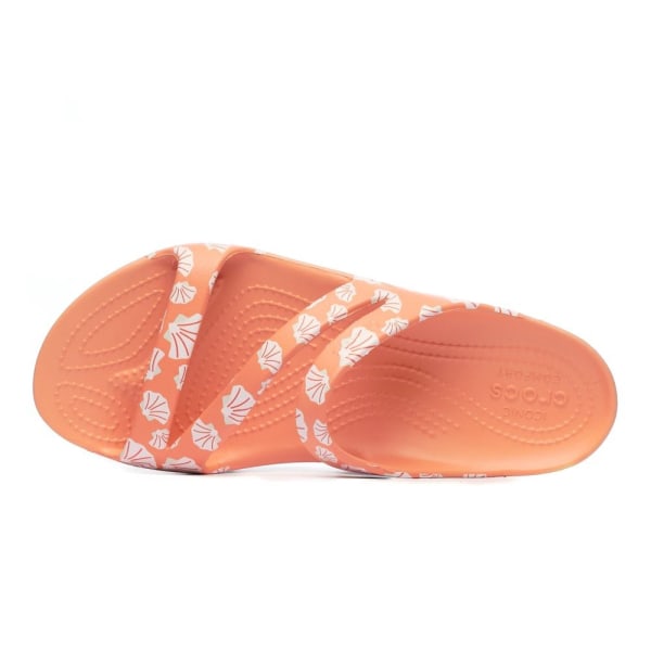 Rantakengät Crocs Kadee Ii Graphic Sandal Oranssin väriset 36