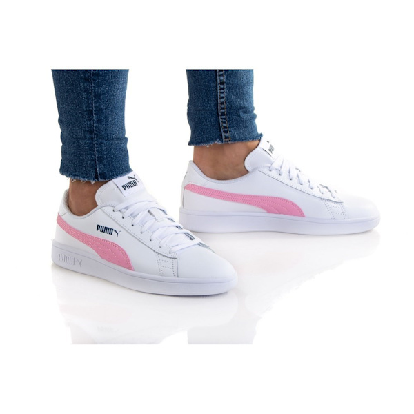 Lågskor Puma Smash V2 L JR Vit 38.5