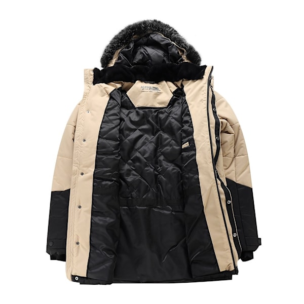 Jakker Alpine Pro MJCB625010 Beige,Sort 194 - 198 cm/XXL