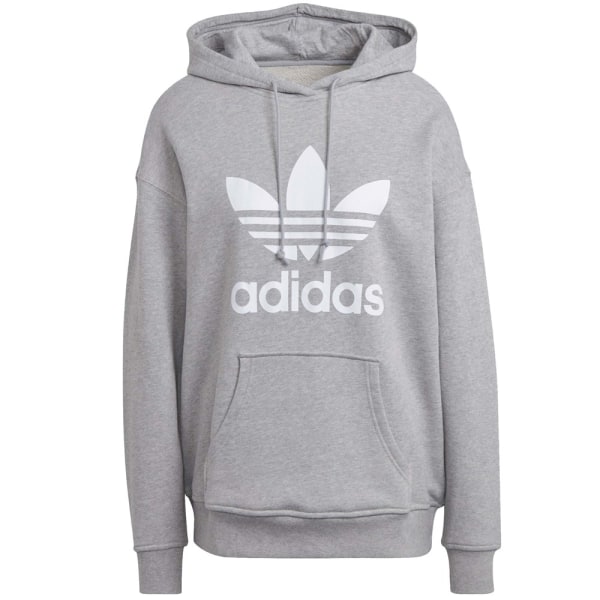 Sweatshirts Adidas Trefoil Hoodie Gråa 164 - 169 cm/M