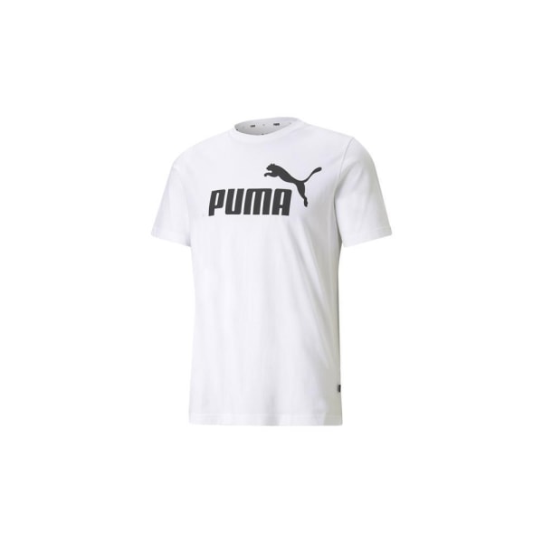 Shirts Puma Ess Logo Tee Vit 176 - 181 cm/M