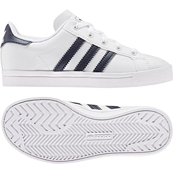 Puolikengät Adidas Coast Star Valkoiset 38