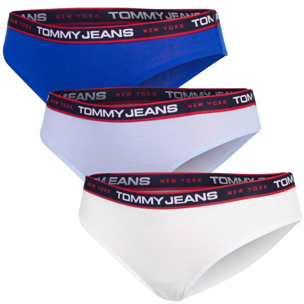 Majtki Tommy Hilfiger 3 Pack Vaaleansiniset,Valkoiset S