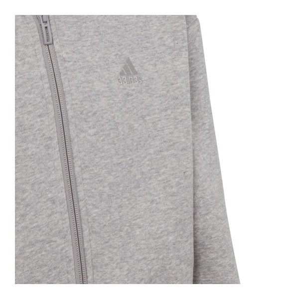 Sweatshirts Adidas Fleece Fullzip Hoody JR Grå 147 - 152 cm/M