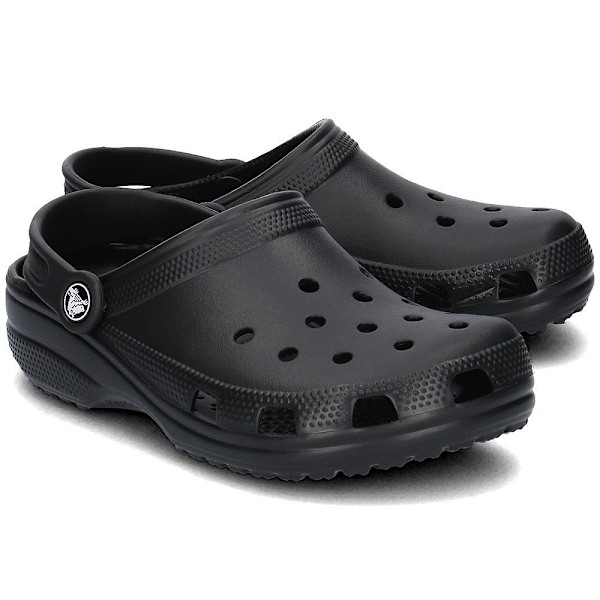Træsko Crocs Classic Unisex Sort 41