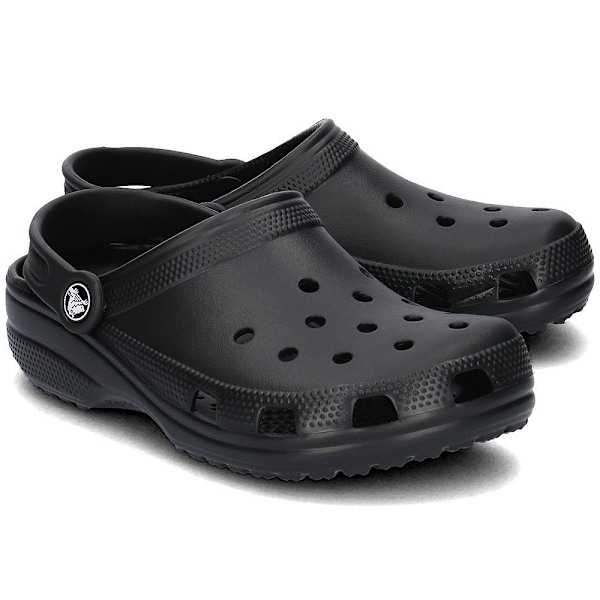 Træsko Crocs Classic Unisex Sort 45