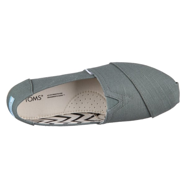 Sneakers low Toms Alpargata Heritage Canvas Grøn 42.5