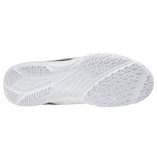 Puolikengät Mizuno Crossmatch Sword White Vulcan Valkoiset,Vihreät 44.5