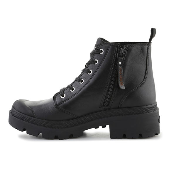 Sko Palladium Pallabase Leather Black Sort 37.5
