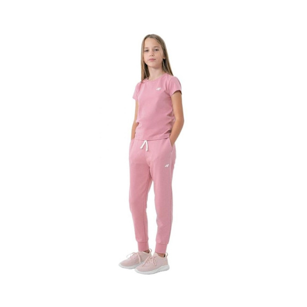 T-paidat 4F JTSD001 Vaaleanpunaiset 122 - 127 cm