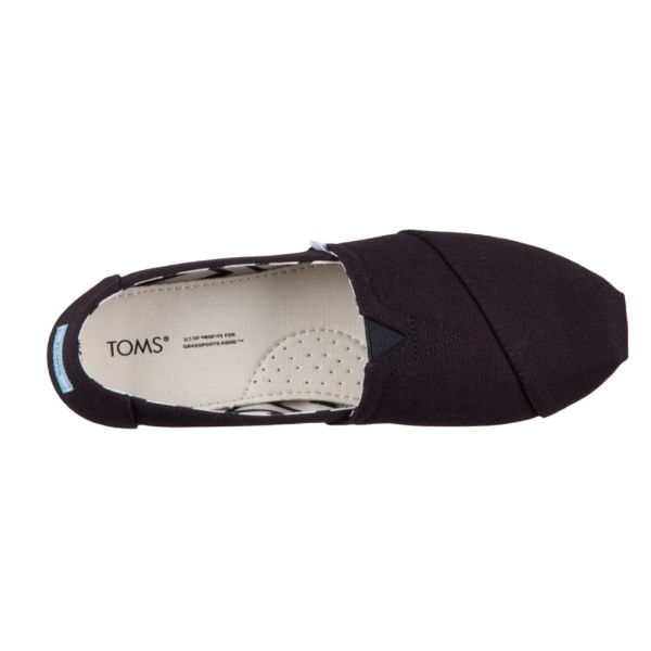 Sneakers low Toms Alpargata Sort 43.5