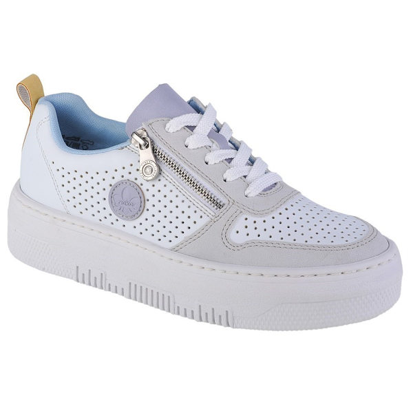 Sneakers low Rieker M190580 Hvid 40