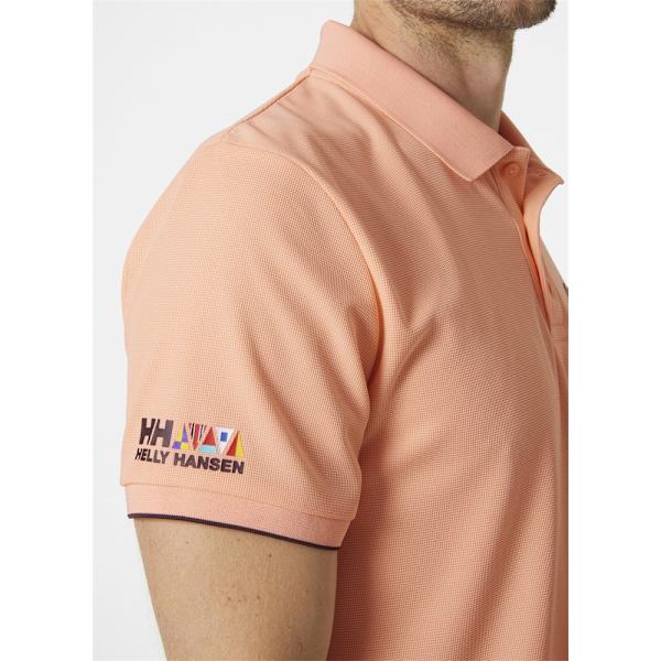 T-paidat Helly Hansen Ocean Polo Oranssin väriset 173 - 179 cm/M