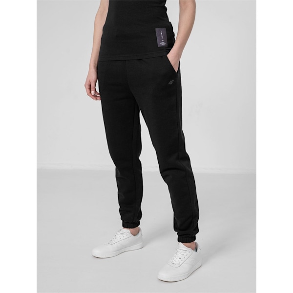 Byxor 4F SPDD014 Svarta 162 - 165 cm/XS