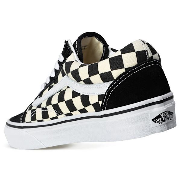 Lågskor Vans Old Skool Primary Vit,Krämiga,Svarta 44
