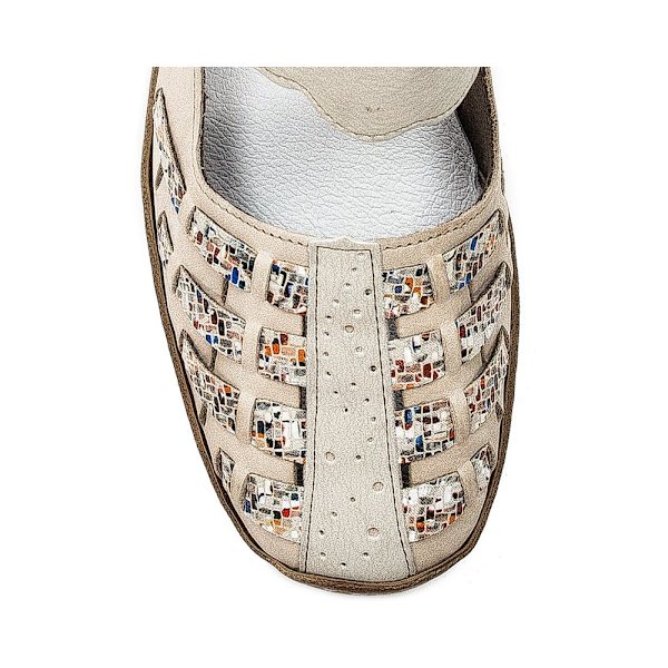 Lågskor Rieker 4836960 Beige 40