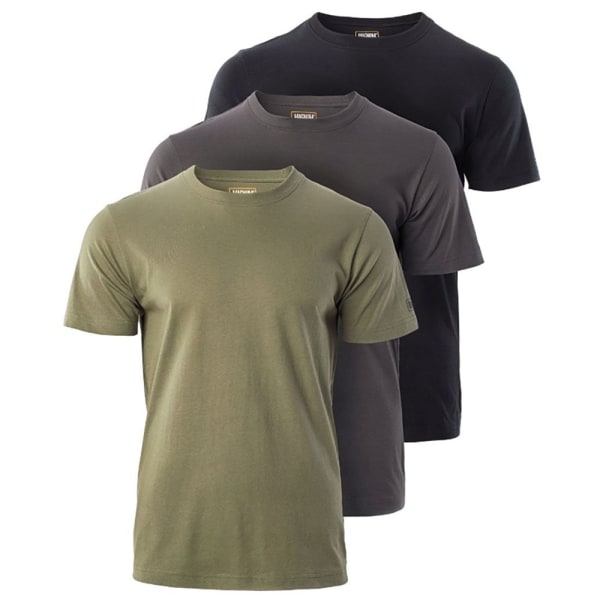 T-shirts Magnum Basic Grå,Sort,Grøn 178 - 182 cm/M