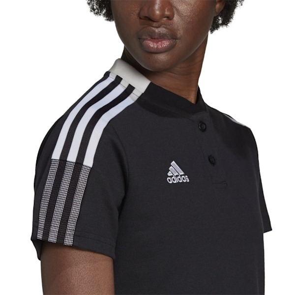 T-shirts Adidas Tiro 21 Hvid,Sort 152 - 157 cm/XS