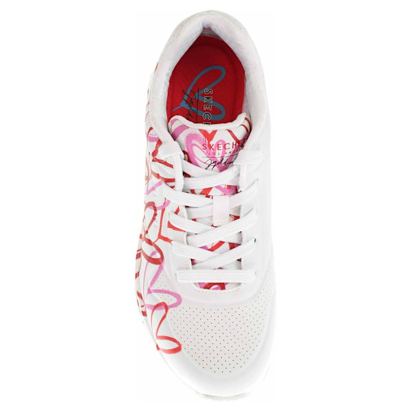 Lågskor Skechers Uno Spread The Love Röda,Rosa,Vit 36