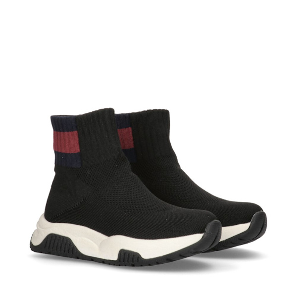 Kengät Tommy Hilfiger Sock Sneaker Mustat 35