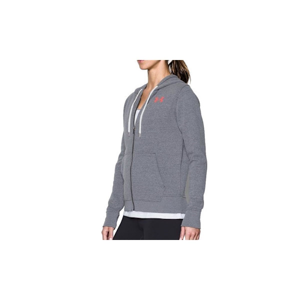 Sweatshirts Under Armour Favorite Fleece FZ Grå 163 - 167 cm/S