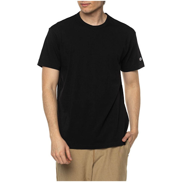 T-shirts Champion 217666KK001NBK Sort 178 - 182 cm/M