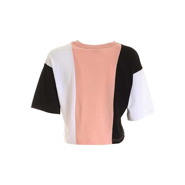 T-shirts Fila Basma Blocked Pink,Sort 163 - 167 cm/S