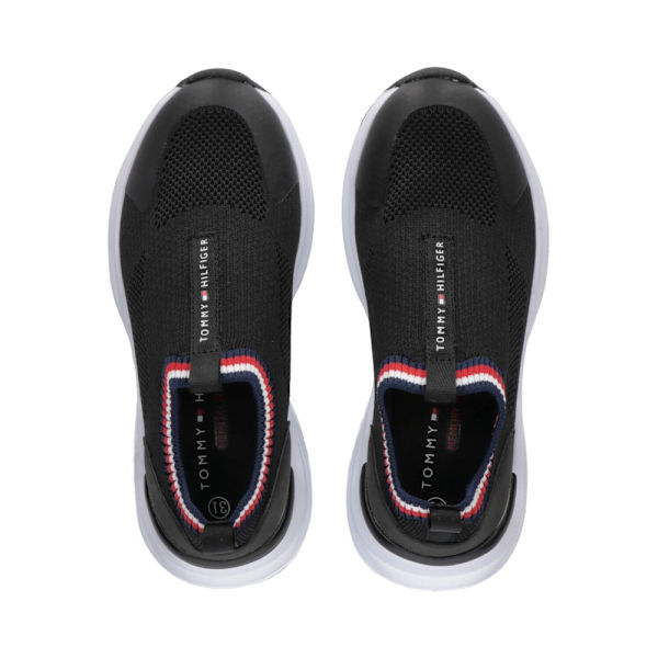 Puolikengät Tommy Hilfiger Low Cut Easy-on Mustat 36