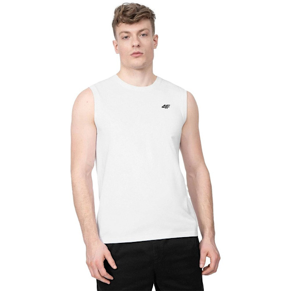 T-paidat 4F TSM350 Valkoiset 179 - 182 cm/L