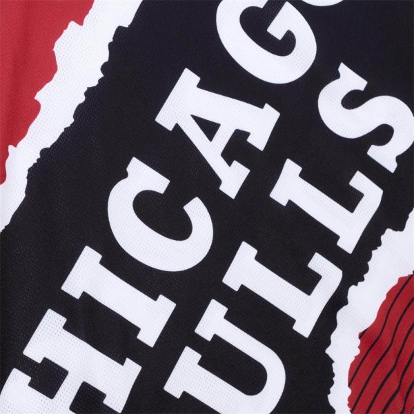 T-shirts Mitchell & Ness Nba Chicago Bulls Jumbotron Rød,Sort 188 - 192 cm/XL