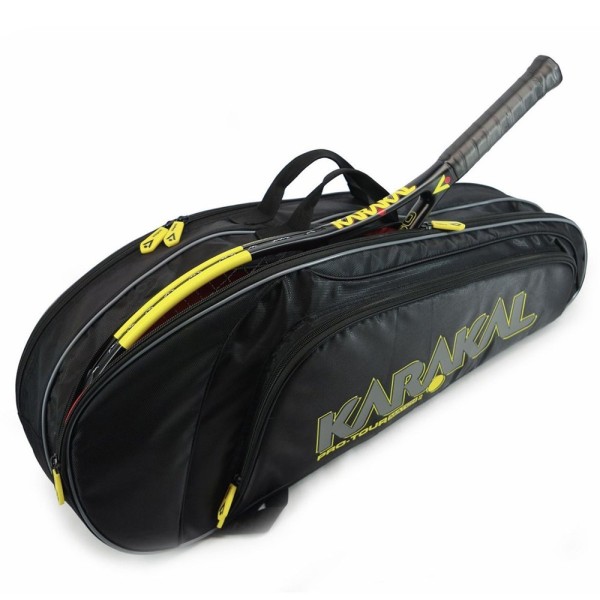 Påsar Karakal Pro Tour Match 20 Racketbag 4R Svarta