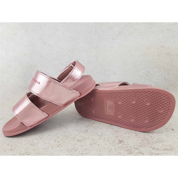 Sandaalit Tommy Hilfiger Logo Velcro Sandal Vaaleanpunaiset 29