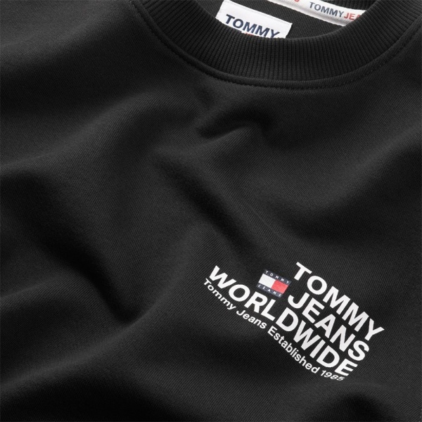 Sweatshirts Tommy Hilfiger DM0DM17780BDS Sort 184 - 188 cm/XL