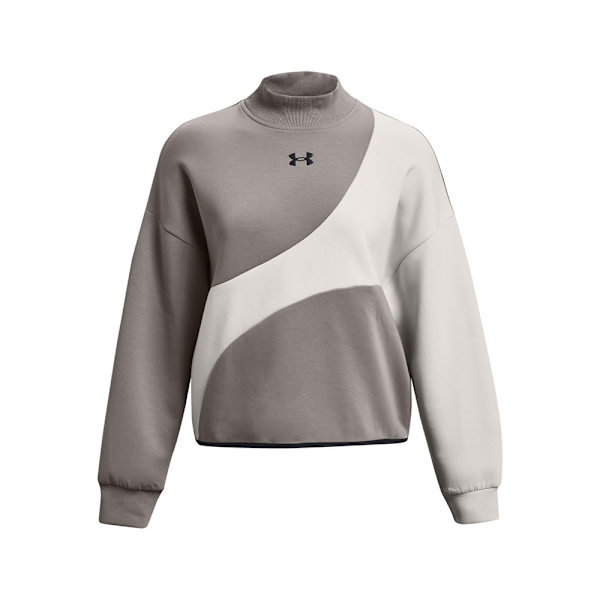 Sweatshirts Under Armour Unstoppable Flc Crop Crew Grå 168 - 172 cm/M