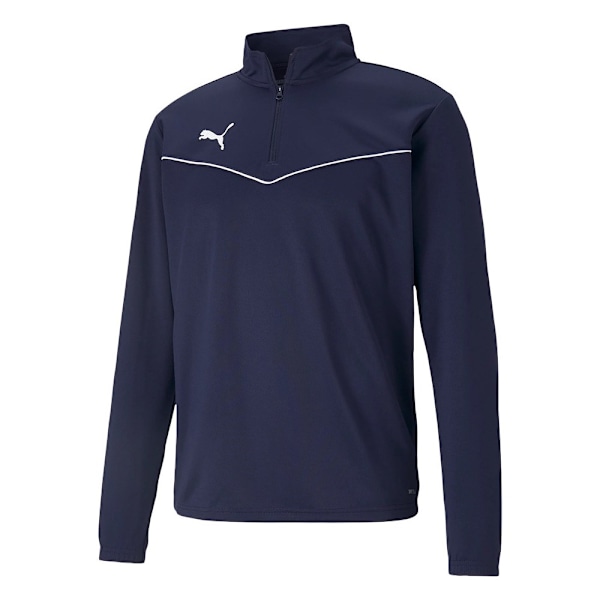 Sweatshirts Puma Teamrise 14 Zip Top Peacoat Flåde 182 - 187 cm/L