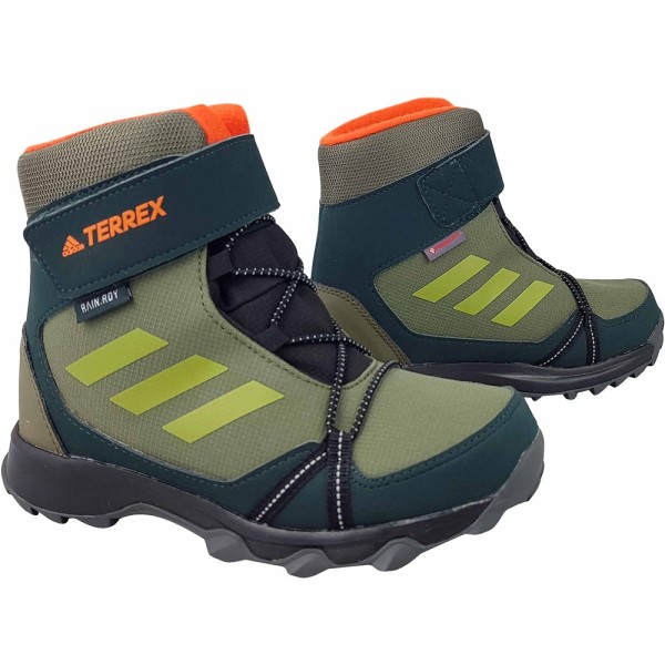 Kengät Adidas Terrex Snow CF Rrd Vihreät 33