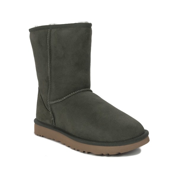 Textilväv UGG Classic Short Ii Forest Night Gröna 37