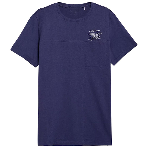 T-shirts 4F SS23TTSHM299GRANAT Flåde 176 - 179 cm/M