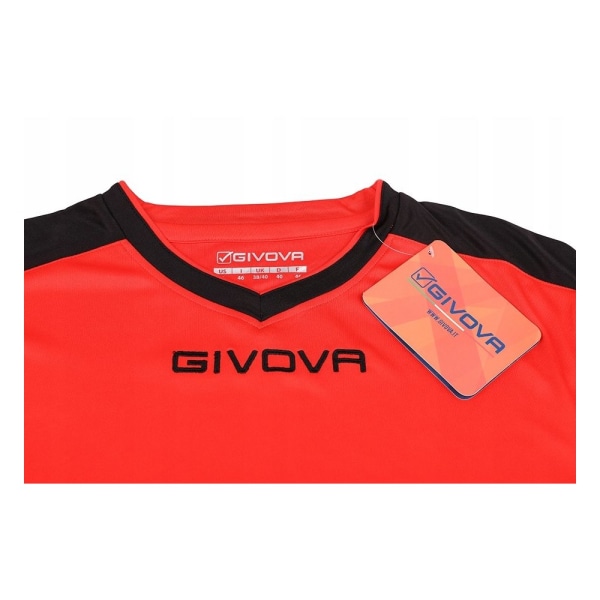 Shirts Givova Revolution Interlock Röda 168 - 176 cm/M