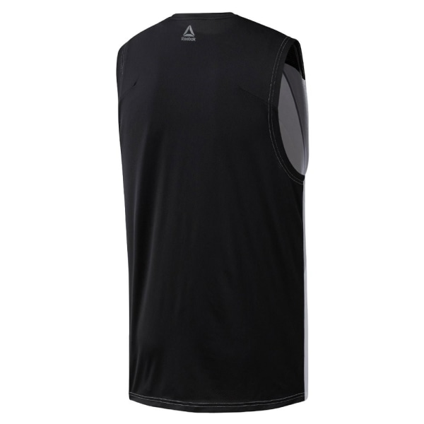 Shirts Reebok Les Mills Smartvent Vit,Svarta 176 - 181 cm/M