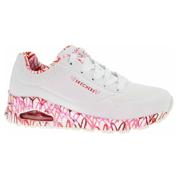 Puolikengät Skechers Uno Loving Love Valkoiset 40