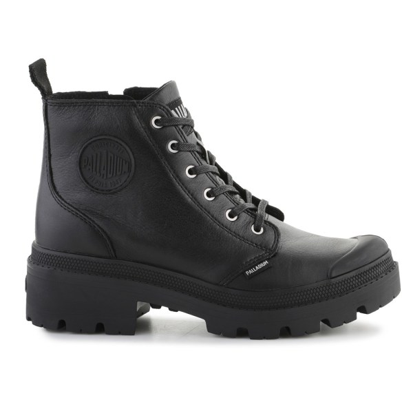 Kengät Palladium Pallabase Leather Black Mustat 37.5