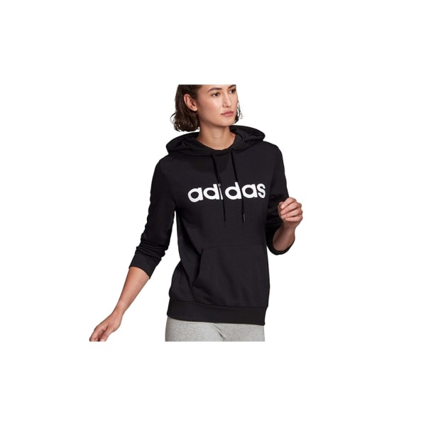 Sweatshirts Adidas W Linear FT HD Svarta 164 - 169 cm/M